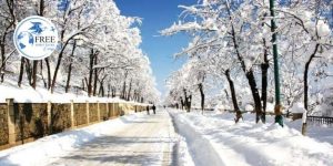 في اذربيجان في الشتاء