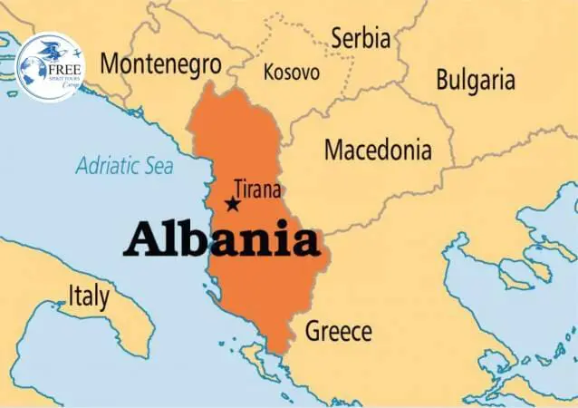خريطة ألبانيا 2023